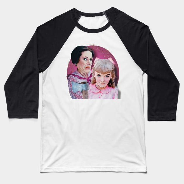 Harriet and Nellie Baseball T-Shirt by Indecent Designs